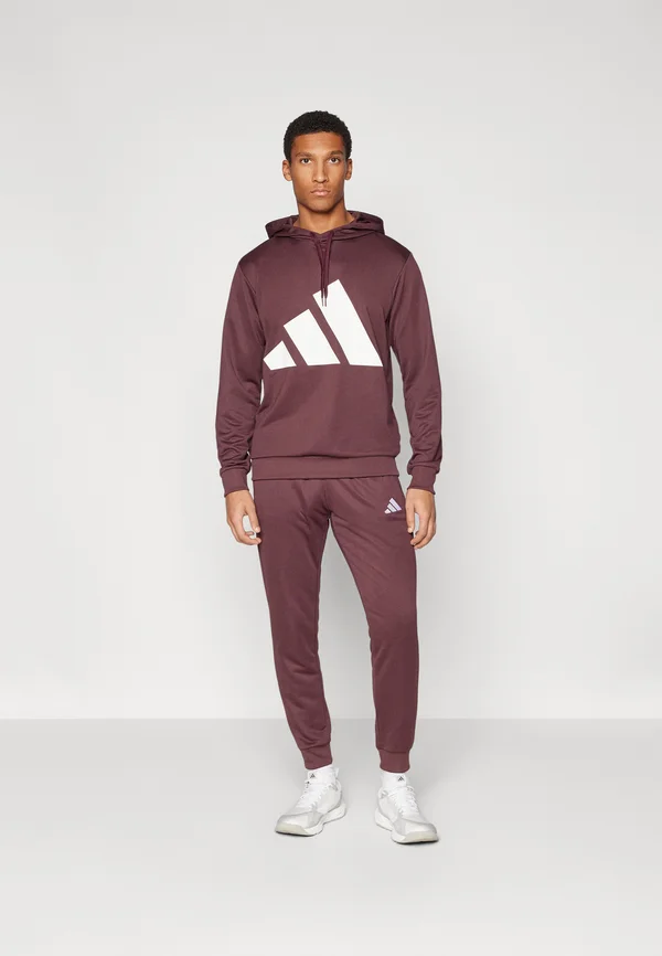 BIG LOGO FRENCH TERRY HOODED SET - Trainingsanzug - aurora ruby