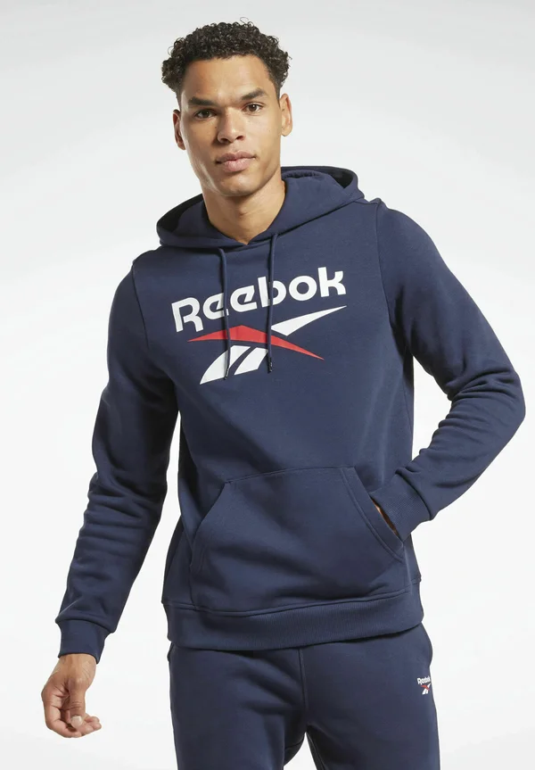 BIG LOGO HOOD - Kapuzenpullover - vector navy