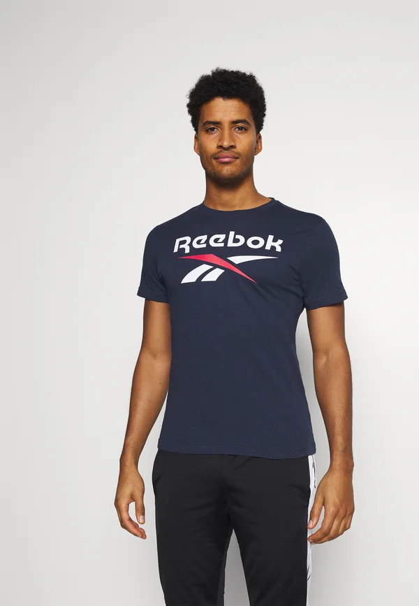 BIG LOGO TEE - T-Shirt print - dark blue