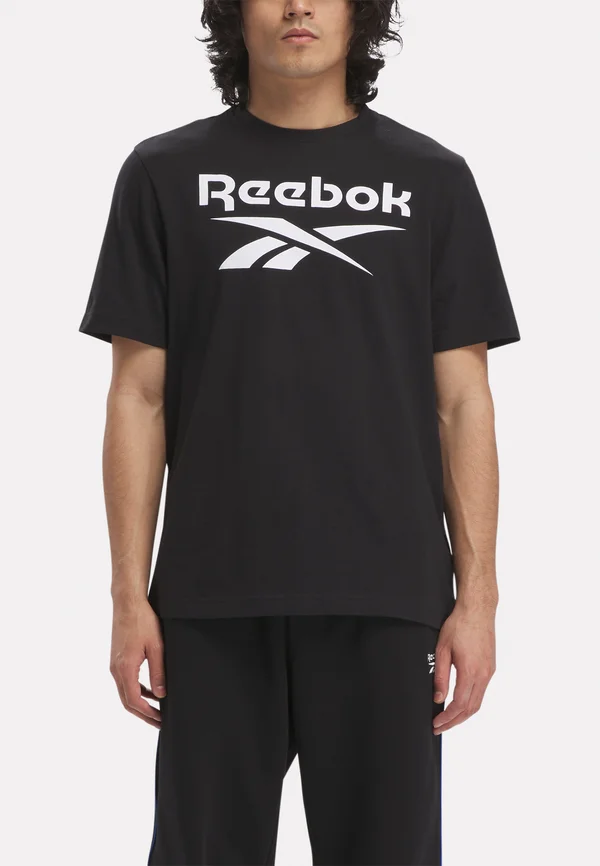 BIG STACKED LOGO TEE - T-Shirt print - black