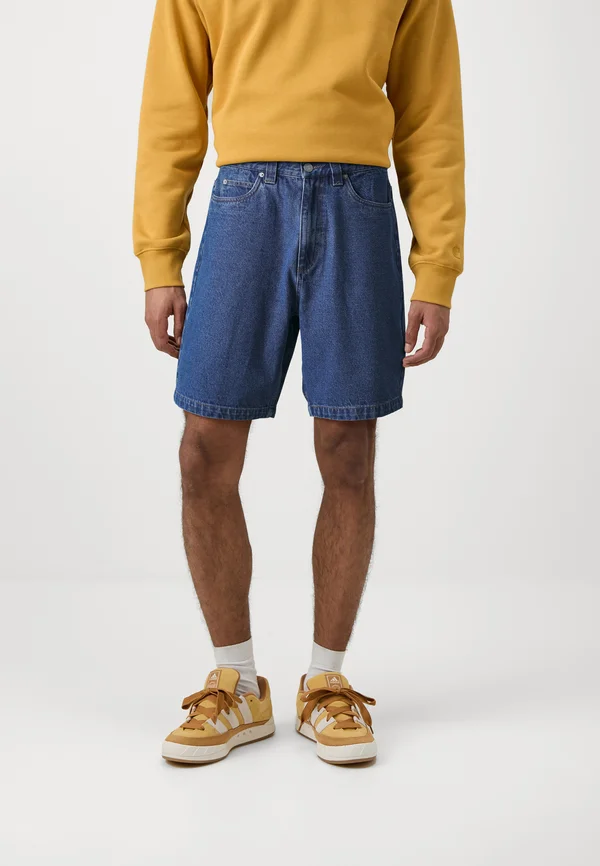 BIG UNISEX - Jeans Shorts - classic blue