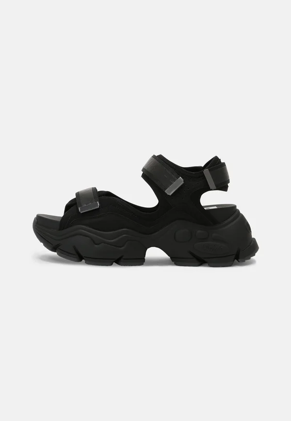 BINARY - Riemensandalette - black