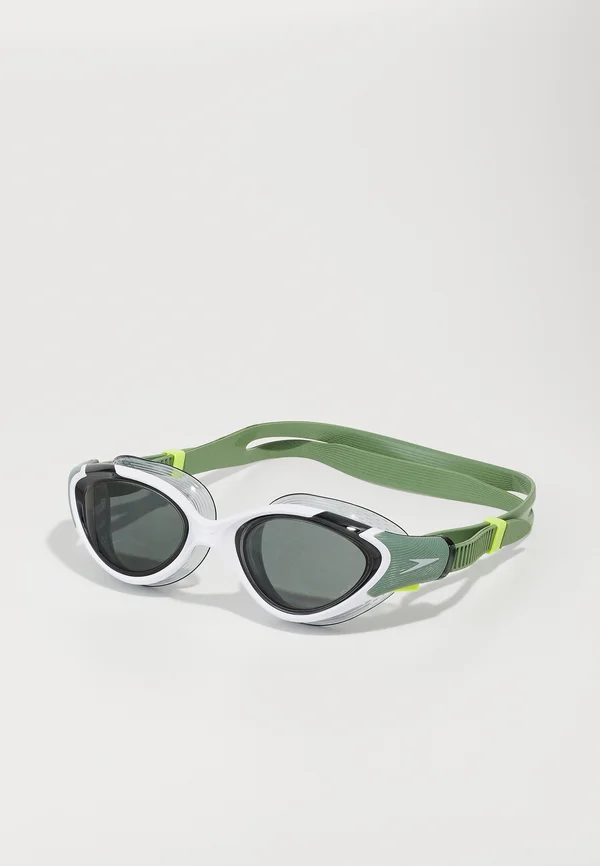 BIOFUSE 2.0 POLARISED WOMENS - Schwimmbrillen - olive green/yellow