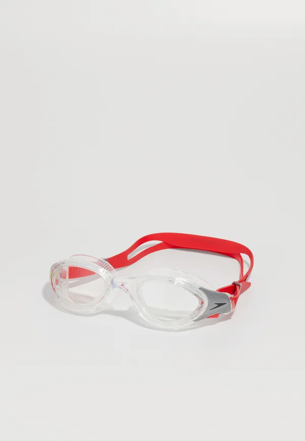 BIOFUSE 2.0 UNISEX - Schwimmbrillen - fed red/silver-coloured/clear