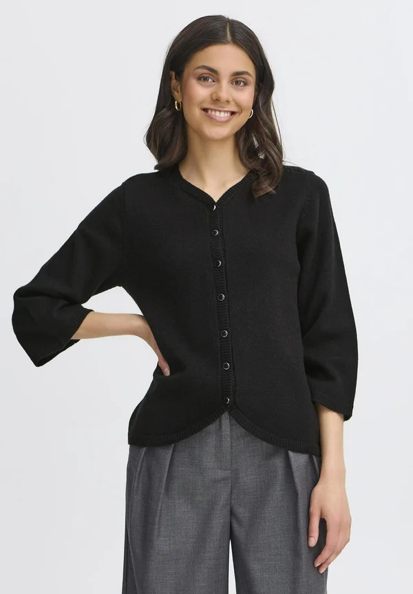 BITTE CAR - Strickjacke - black