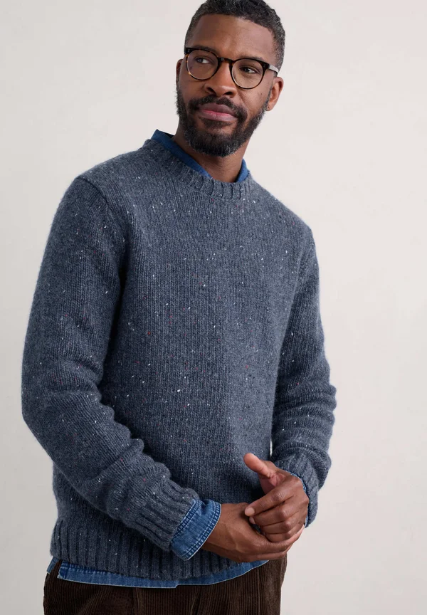 BIZEN - Strickpullover - navy french blue