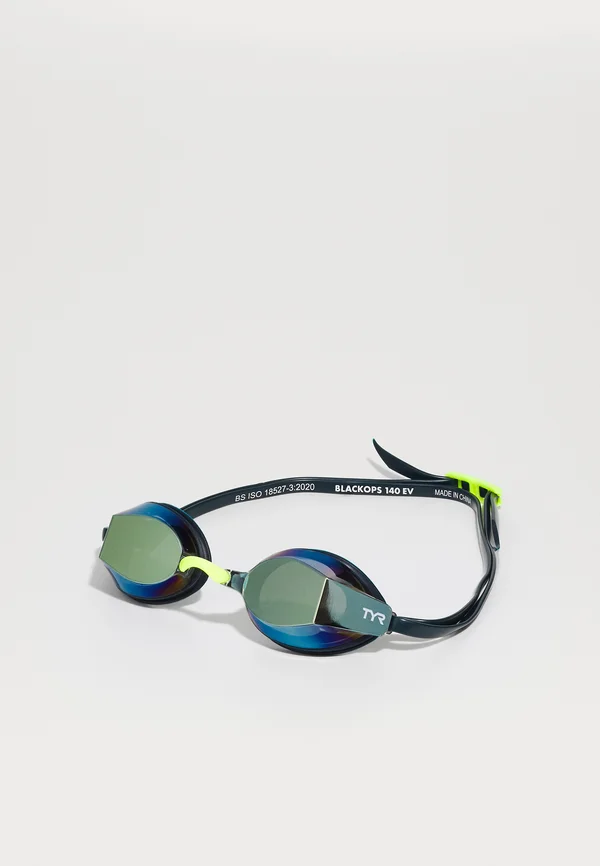 BLACKOPS RACING MIRRORED ADULT GOGGLES UNISEX - Schwimmbrillen - gold/navy