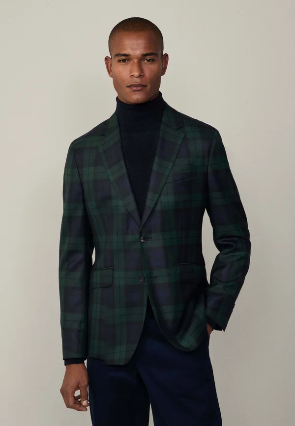 BLACKWATCH CHECK - Sakko - green navy