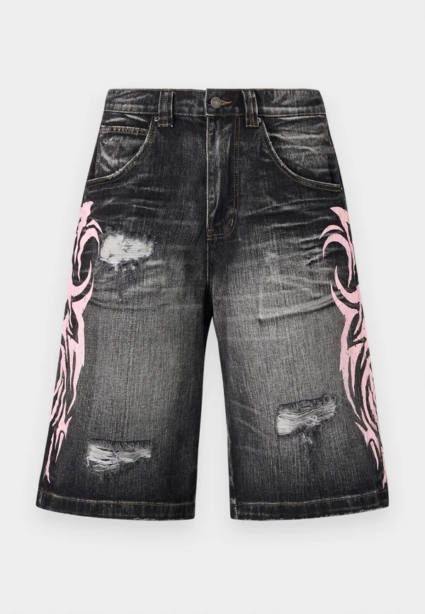 BLADE COLOSSUS JORTS UNISEX - Jeans Shorts - black