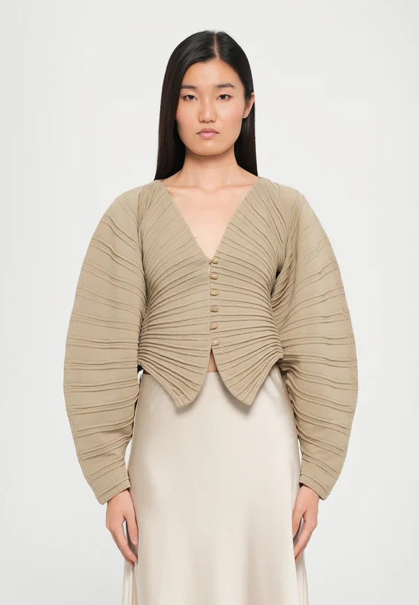 BLAIR - Strickjacke - nutmeg