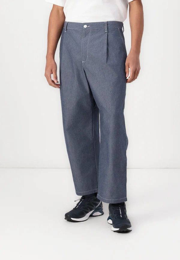 BLAKE PANT - Stoffhose - blue rinsed