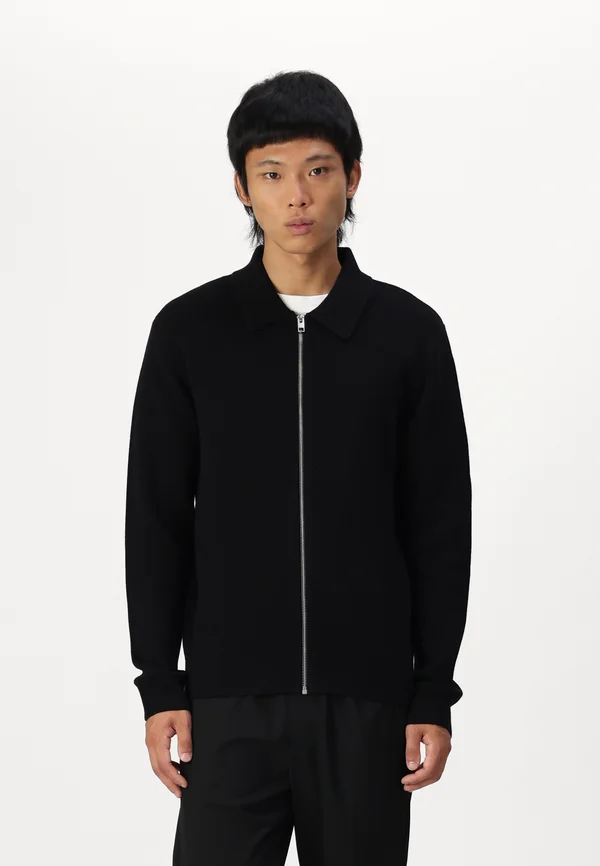 BLAMILANO STITCH  - Strickjacke - black