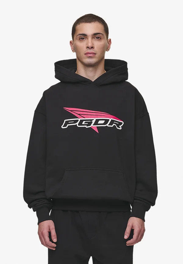 BLAMOR OVERSIZED HOODIE - Kapuzenpullover - washed black