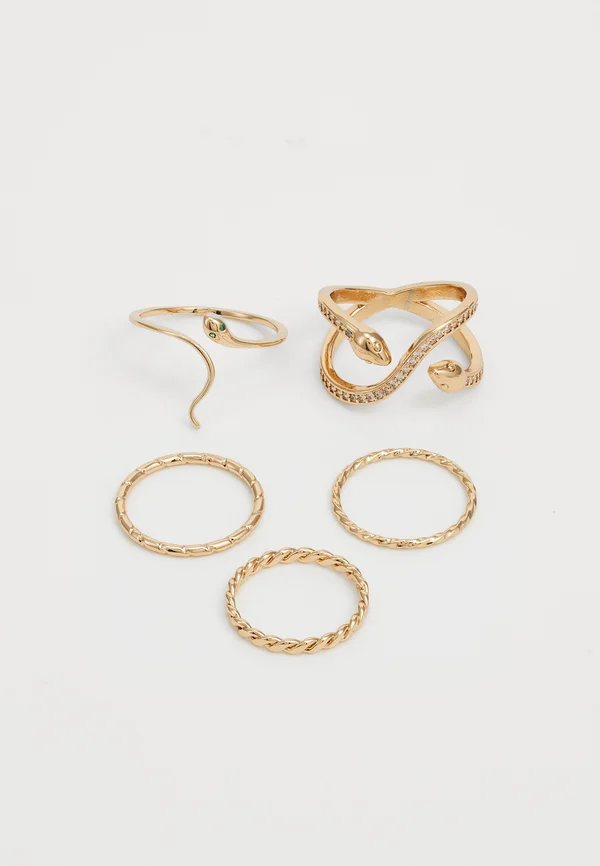 BLANCAN 5 PACK - Ring - gold-coloured