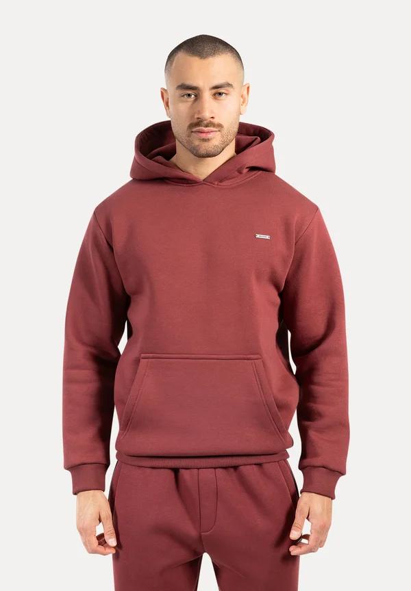 BLANK BASIC ILYAS - Sweatshirt - bordeaux