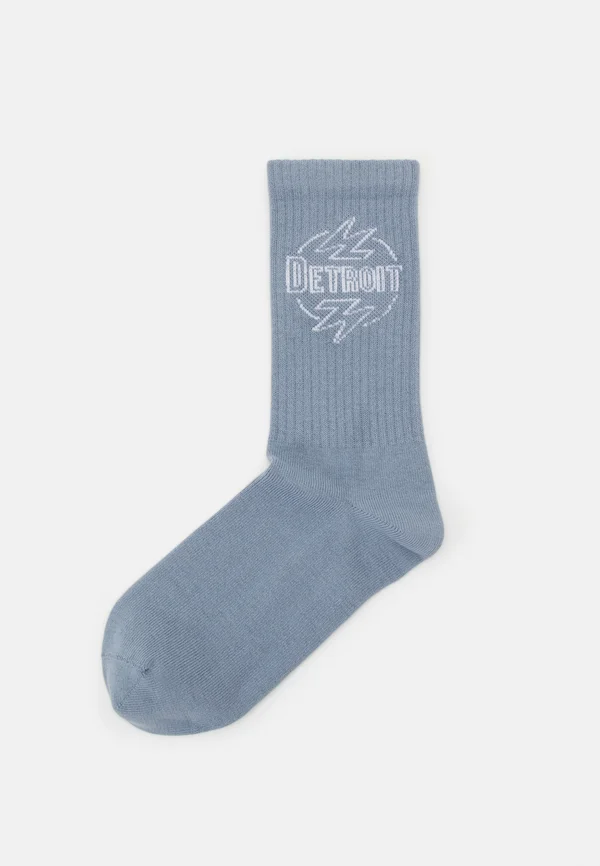 BLAZE SOCKS UNISEX - Socken - misty sky/white