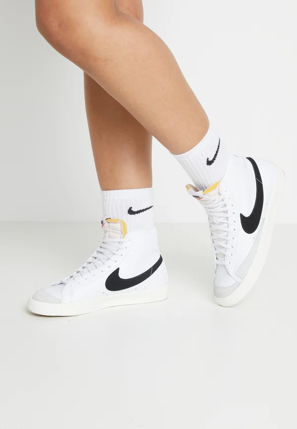 BLAZER MID '77 - Sneaker high - white/black/sail blanc
