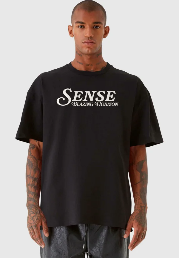 BLAZING HORIZON  - T-Shirt print - black