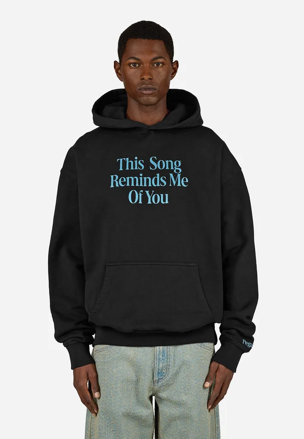 BLED - Kapuzenpullover - washed black