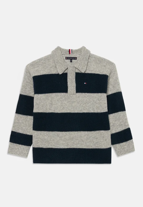 BLEND RUGBY SWEATER - Strickpullover - dark night navy