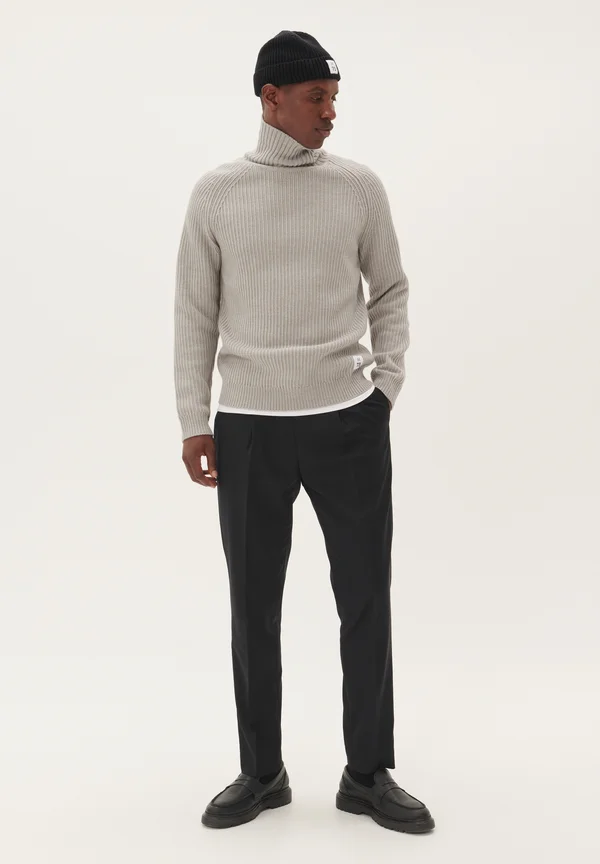 BLIMEY - Strickpullover - light grey melange