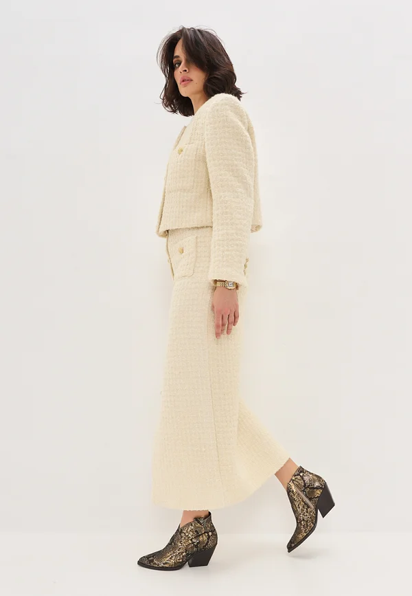 BLOCK - Ankle Boot - gold