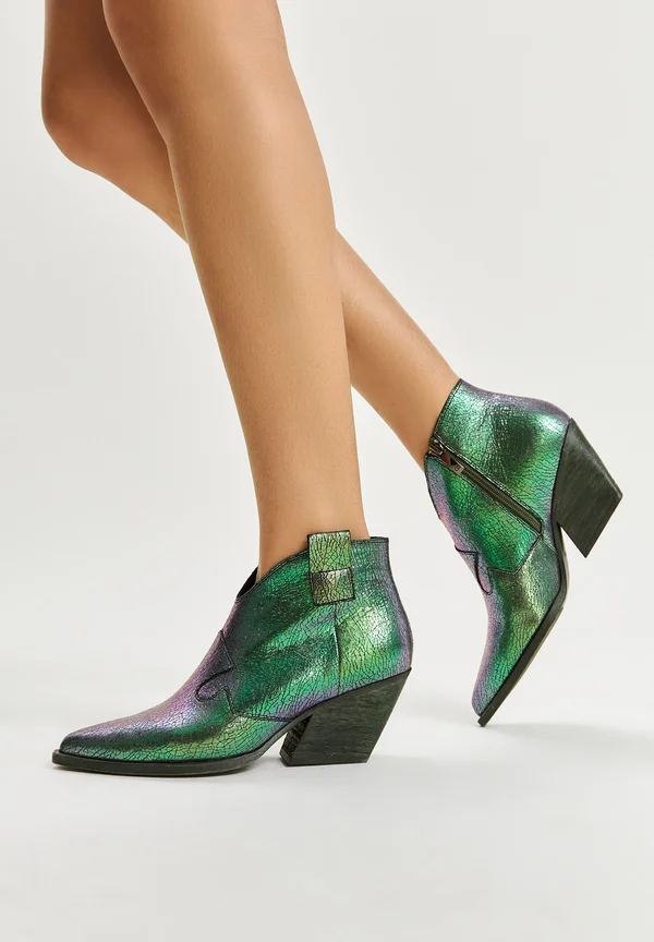 BLOCK - Ankle Boot - green