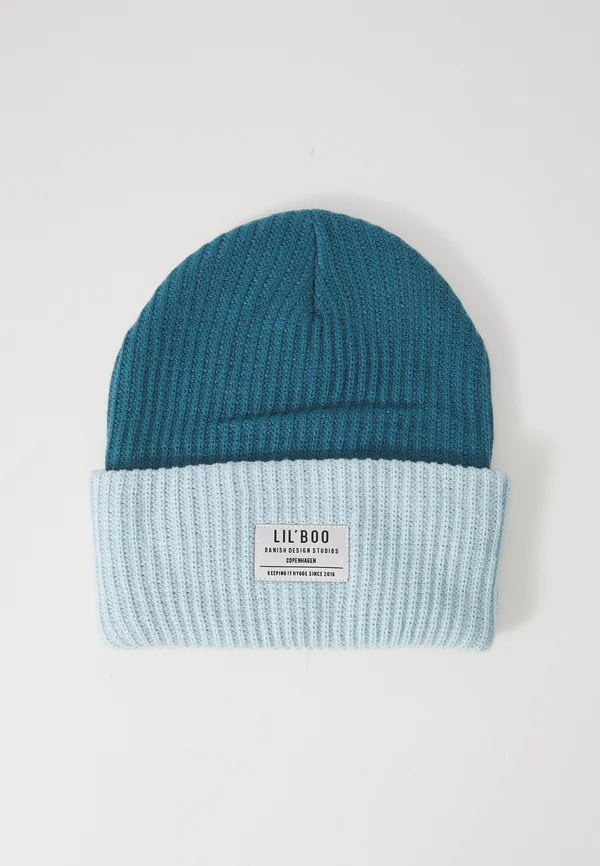 BLOCK HYGGE BEANIE UNISEX - Mütze - blue