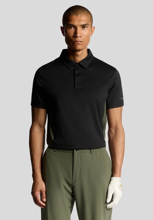 BLOCK - Poloshirt - jet black/ granite