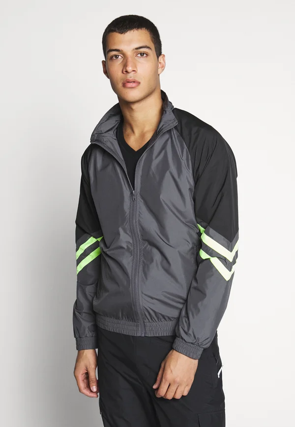 BLOCK SPORT TRACK JACKET - Leichte Jacke - darkshadow