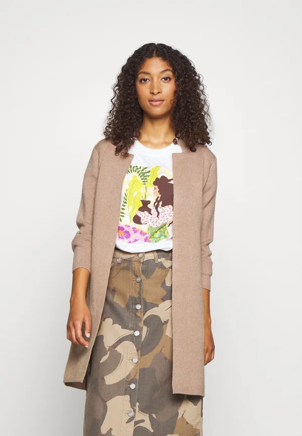 BLOCK - Strickjacke - camel