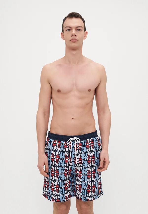 BLOCK SWIM  - Badeshorts - red/blue