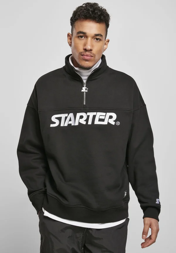 BLOCK TROYER - Sweatshirt - black