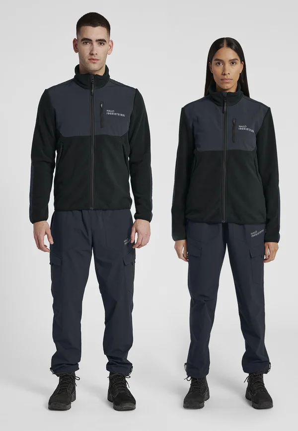 BLOCKED - Fleecejacke - black
