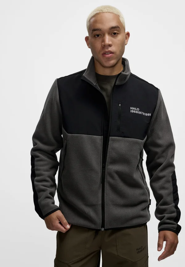 BLOCKED - Fleecejacke - raven