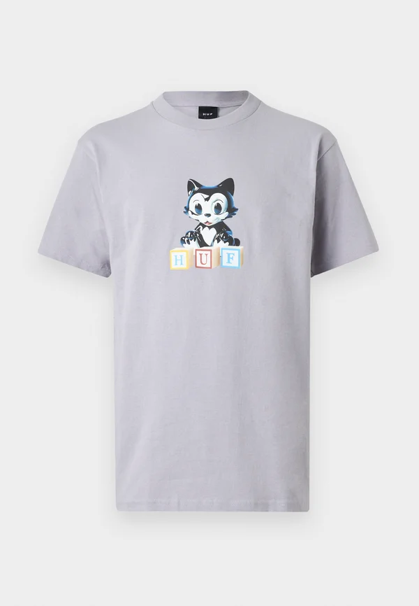 BLOCKS TEE UNISEX - T-Shirt print - lilac chalk