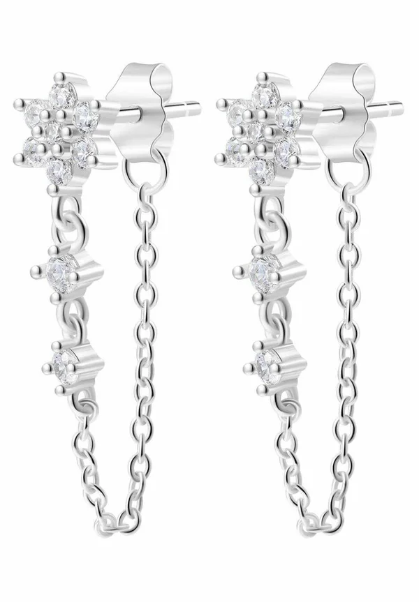 BLOOM  - Ohrringe - silberfarben