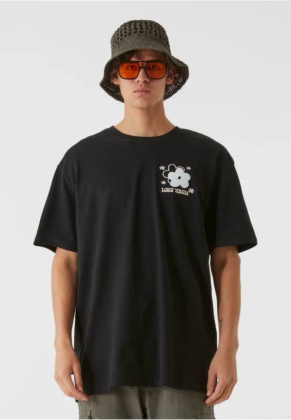 BLOSSOM FUSION - T-Shirt print - black