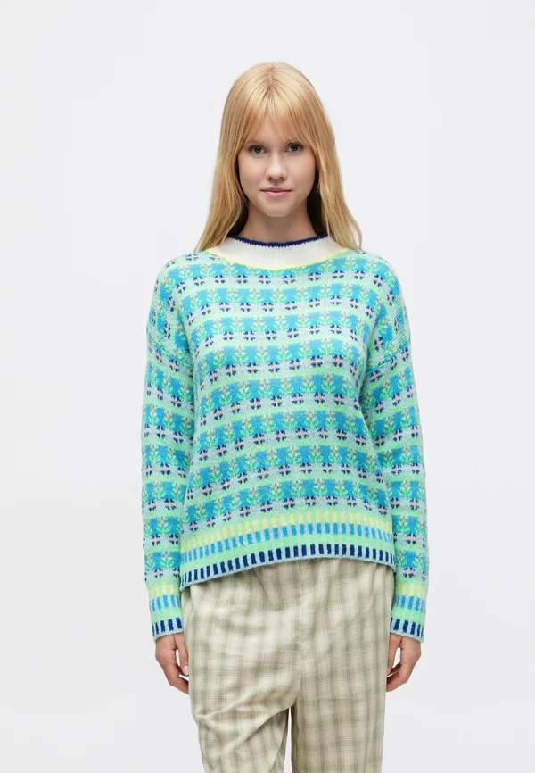 BLOSSOM - Strickpullover - azul