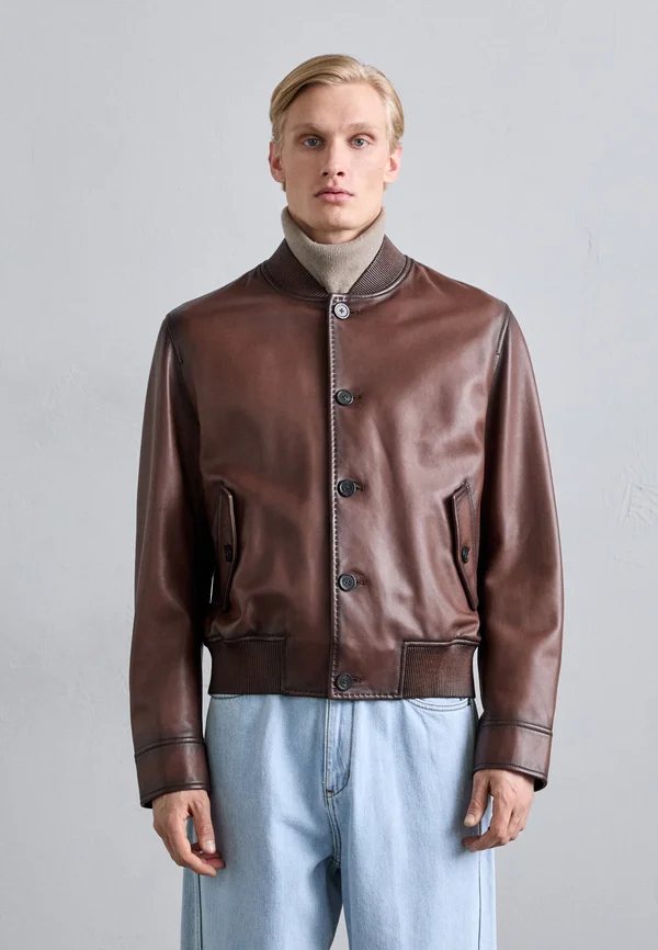 BLOUSON JACKET - Bomberjacke - brown