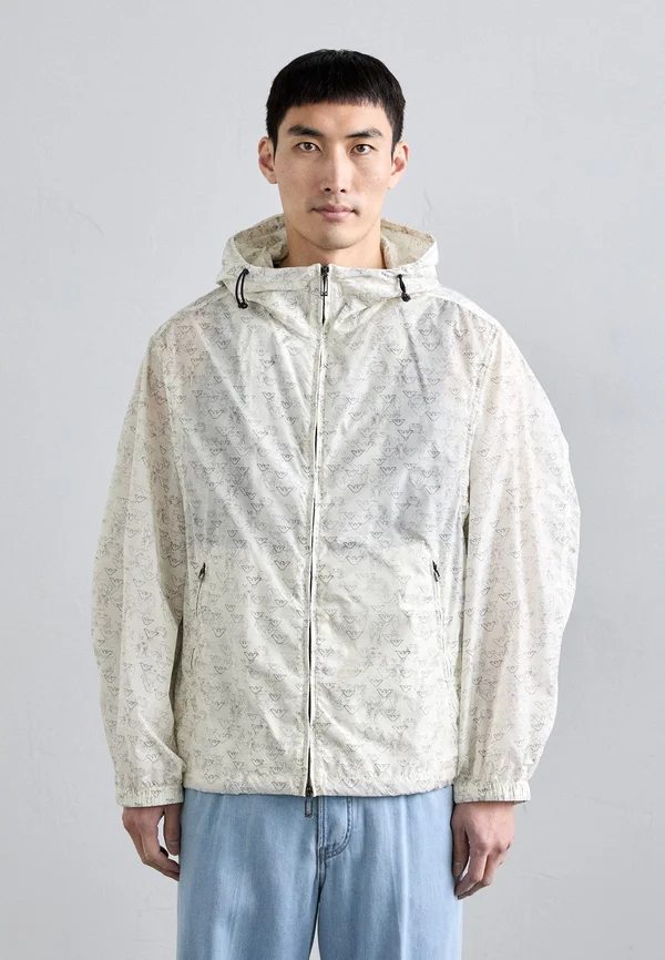 BLOUSON JACKET - Leichte Jacke - marine/bianco