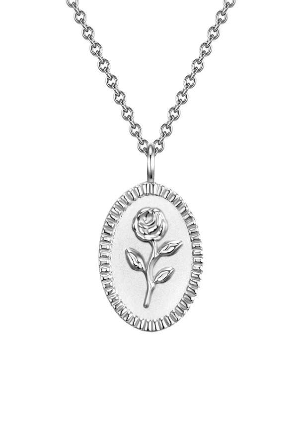 BLUME - Halskette - silberfarben