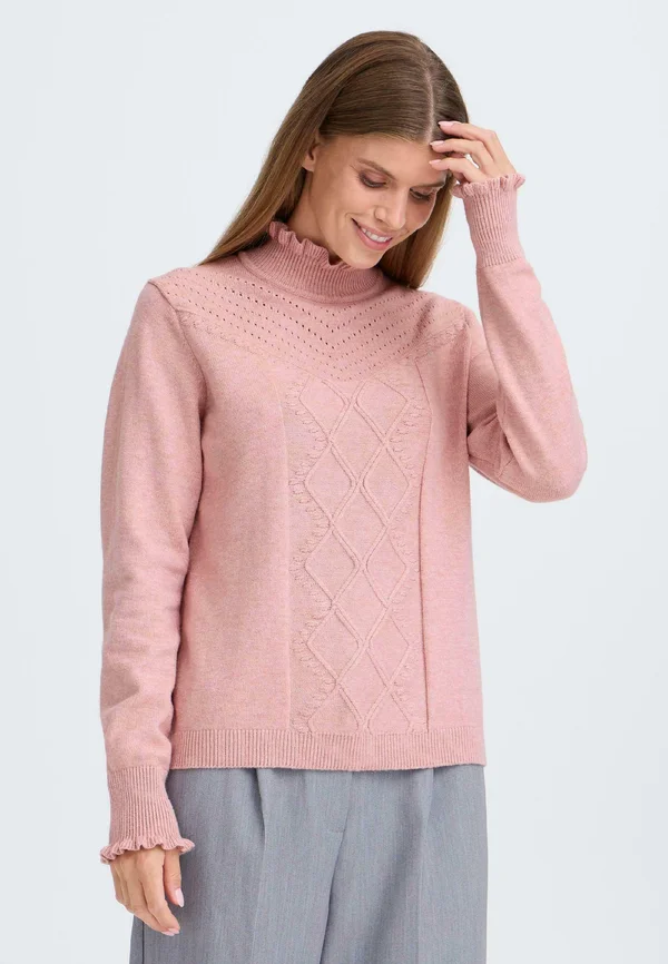 BMMNERA - Strickpullover - pale mauve melange