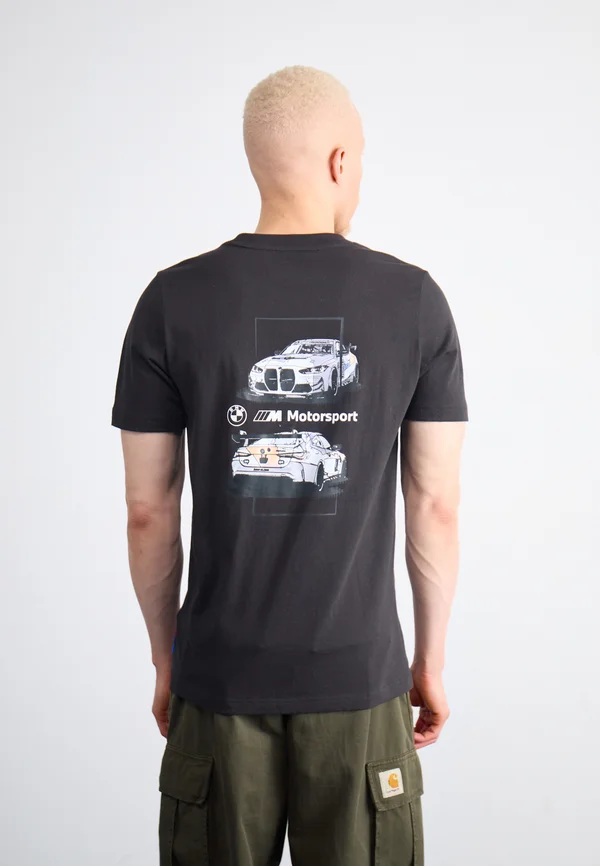 BMW MMS CAR GRAPHIC TEE - T-Shirt print -  black