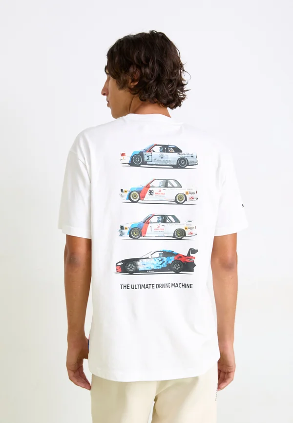 BMW MMS CAR GRAPHIC TEE - T-Shirt print - white