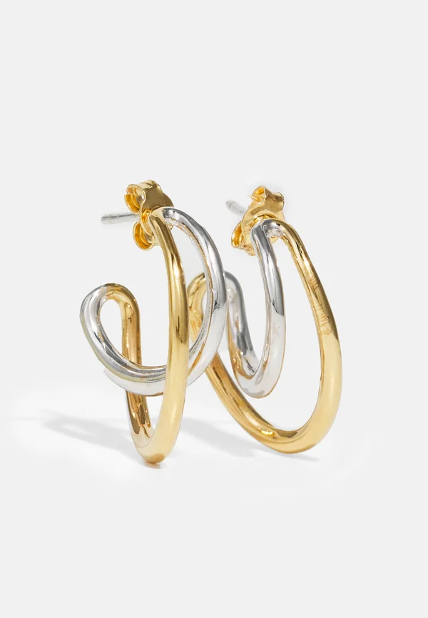 BO MINI INITIAL HOOP - Ohrringe - gold-coloured