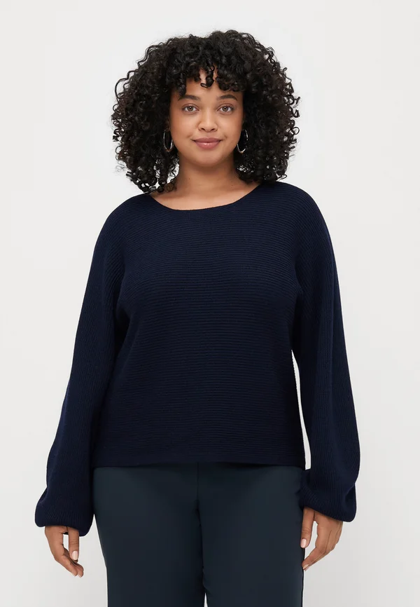 BOARIO - Strickpullover - blu notte
