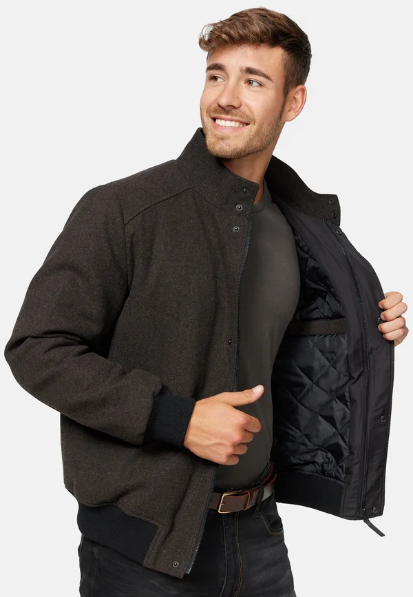 BOB - Übergangsjacke - mini herringbone brown