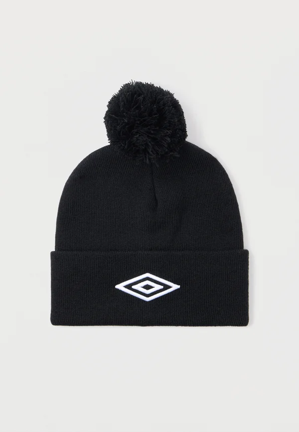 BOBBLE BEANIE UNISEX - Mütze - black/brilliant white