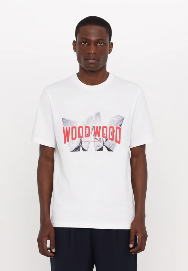 BOBBY ARCHROCK - T-Shirt print - bright white